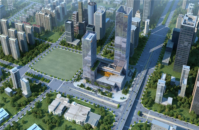 9001DCC金沙智汇安装成功中标阿里巴巴华中总部机电项目